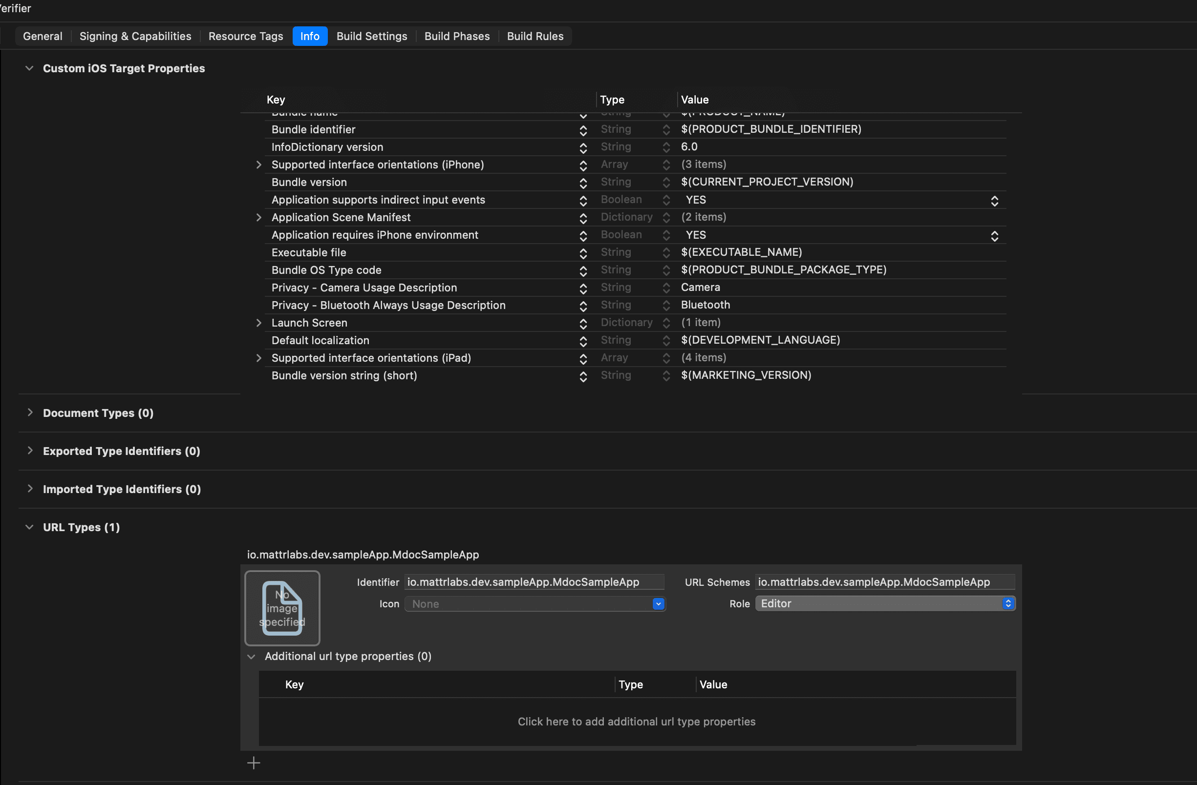 Custom URL registration